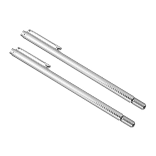 Artibetter 2個不??製伸縮式ダウジングロッド アウトドア用探知棒 耐久性に優れた検出ロッド 快適グリップ設計で長使用可能 キャンプや風水