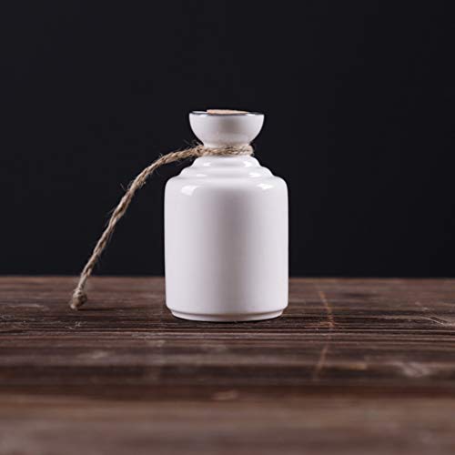 Conjunto de 1 xícara de saquê japonês Amosfun tradicional cerâmica de porcelana cerâmica, artesanato