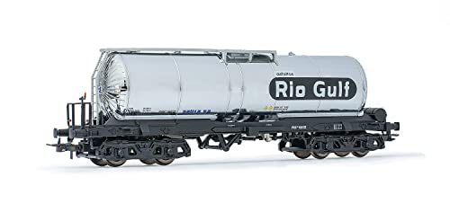 Electrotren Railway - Rolling Stock HE6054 RENFE, 4-Achsen-Tankwagen SALTRA / Rio Gulf Chrom Leber, Periode III Cover
