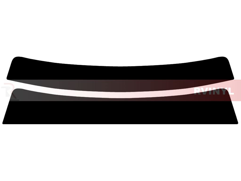 Rvinyl Window Tint Kit Compatible with Honda CRX 1988-1991 - Windshield Strip Visor - 5%