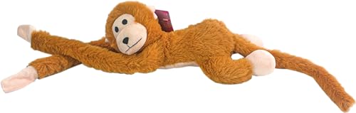 Brinquedo Pelucia Premium Macaco Sonoro Mais Dog (Marrom)