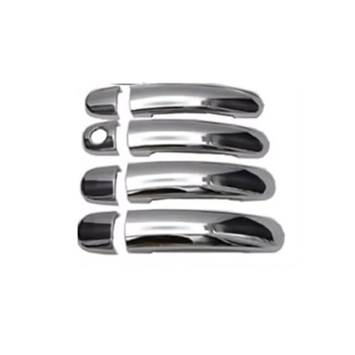 �Ԃ̃h�A�n���h�� �v�W���[�ɓK�� 3008 2009-2015 ABS�N���[���h�A�{�E���n���h�� ���h�~�ی� �J�[�A�N�Z�T���[ �h�A�n���h�� �v���e�N�^�[(Door handle)