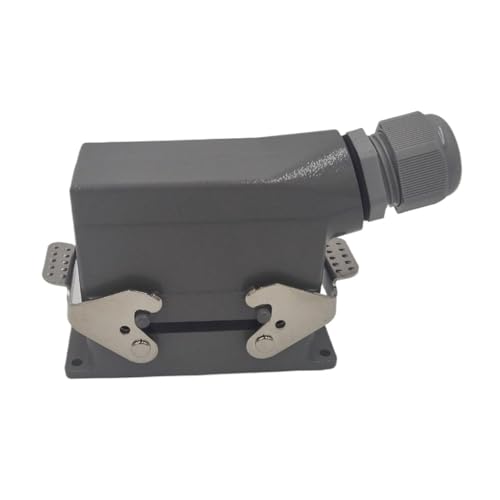 Base de enchufe industrial 35A impermeable HDC-HSB-006 con conector de aviación de 6 pines