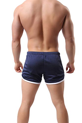 Naturemore Men's Active Running Shorts, 3 Inch Quick Dry Mesh Jogging Workout Shorts, Gym Athletic Marathon Shorts2
