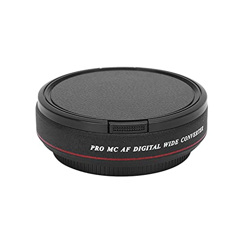 Annadue 62mm 0.45X Wide Angle Lens, Black, Aluminum Alloy + Optical Glass, Enhancing Effect, CAMERA_LENS_FILTERS