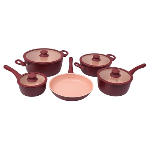 Conjunto Siena 5 Panelas com Inducao e Revestimento Ceramico