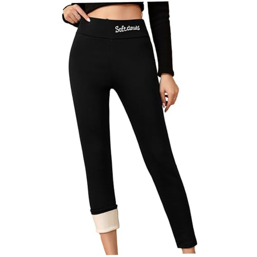 Leggings con forro polar para mujer suaves para el bienestar diario