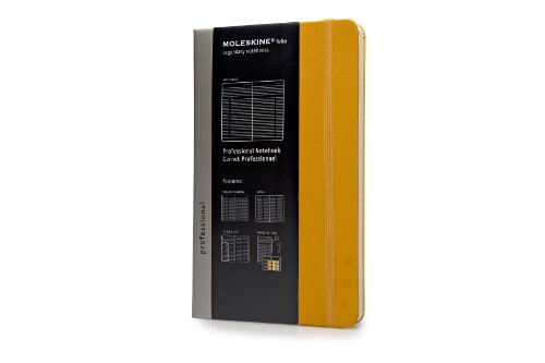 Moleskine Folio Professional Notebook, Large, Orange Yellow, Hard Cover (5 x 8.25) (Professional Folio Series) by Moleskine (2013-08-21)