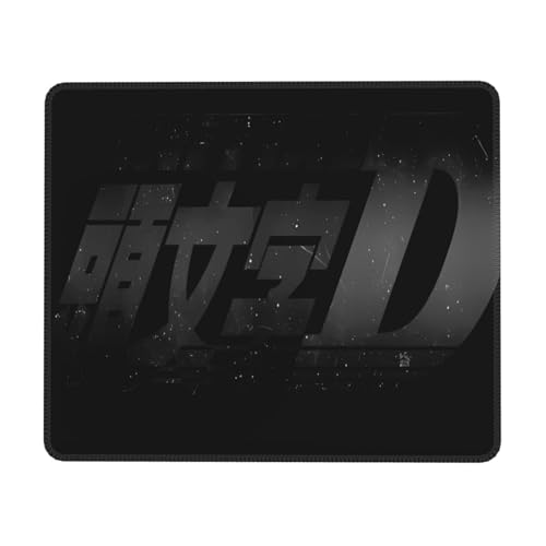 Initial D Mousepad Ultra Thick Non Slip 3mm Rubber Mouse Pad Suitable for Computer Office Laptop 10 x 12 inch