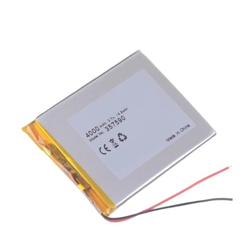 Batería 357590 de 4000 mAh y 3,7 V (1 Unidad) para mantenimiento y renovación de electrónica