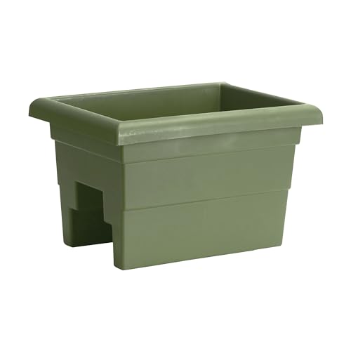 Root & Vessel Countryside Rail Planter, Sage, 16"