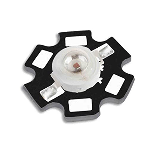 5pcs 1W 3W 5W LED Chip Bulb COB Light Beads Pure White Super Bright High Power for Floodlight (5pcs 1W-yellow)