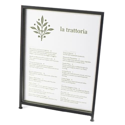 Iron Collection – Frame – 8.5W x 1D x 11H, Black Finish, Metal