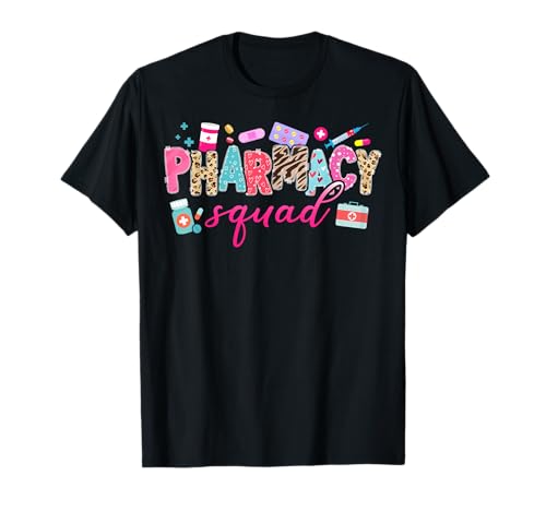 Cute Pharmacy Squad Pharmacy Technician T-Shirt