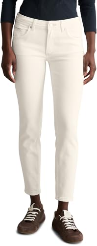 Marc OPolo Denim Damen Jeanshose mit Stretch-Anteil Slim Fit Weiß (White Multi 05) W29/L30