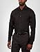 Calvin Klein Men's Non Iron Stretch Slim Fit Dress Shirt Shirt, Jet Black, 18.5