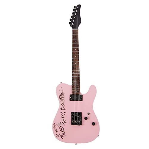 Machine Gun Kelly Réplique de guitare miniature - Les Beatles, Paul McCartney, John Lennon, RIngo Starr, George Harrison Machine Gun Kelly Réplique de guitare miniature – Image 3