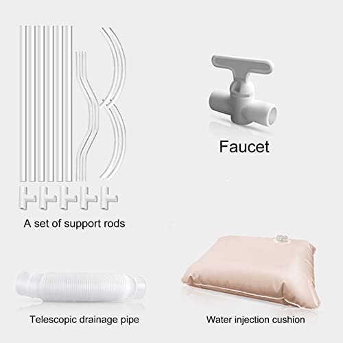 Weckx Folding Bathtub Home Sauna Adult Household Bath Barrel Double Foldable Bath Tub Portable Flamingo Spa Bath Tub #TOP5