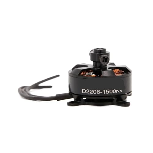 Moteur sans balais D2206 1500 kV 2-3 S pour drone de course