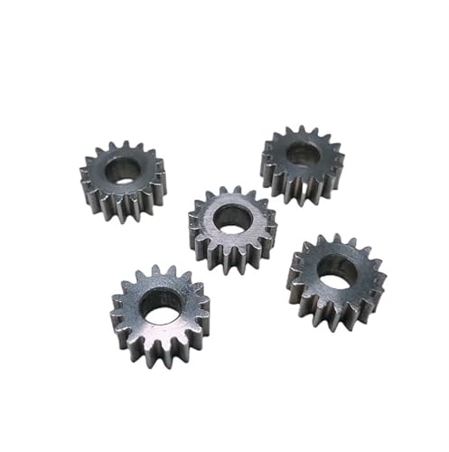 Bevel Gear Pinion Hardware Mechanical 5pcs Steel 0.7M 16T 5mm Gear Precision Machined 16 Tooth Pinion