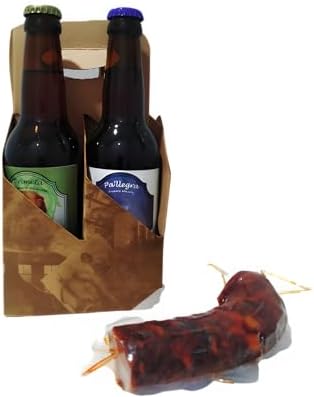Cerveza Artesana Valles del Lúpulo (pack regalo con tapa de chori...