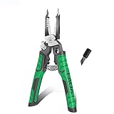 LAOA Electrician Pliers Needle Nose Pliers 9 in 1 Multifunctional for Clamping,Screwing,Wire Strippi