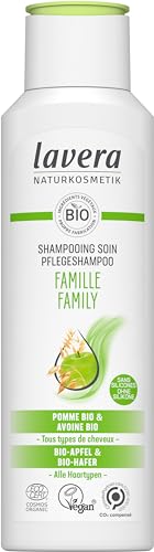 lavera Shampoo Familie – Shampoo – Familie – Kapillaire Pflege – Naturkosmetik – vegan – zertifiziert – 250 ml