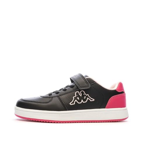 Kappa Baskets Noires/Roses Fille Malone Rose 34FR