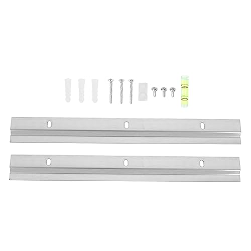 Image of DOITOOL 3sets French Cleat Hanger Kit Metal Picture Frame Mirror Mounting Brackets Easy to Install Interlocking Hardware for Art Shelves and Wall Decor
