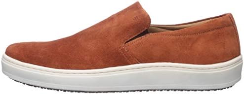 Brothers United Men's Mens Genuine Leather Luxury Slip On Venetian Sneaker,Orange Suede ,7 M US | Image 7
