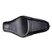 DREAMIZER Motorcycle Seat Driver Passenger Low Profile Two Up Leather Seat Compatible with Sportster Iron XL 883 1200 48 72 Chopper Bobber Cafe Racer Custom - Black，Glossy