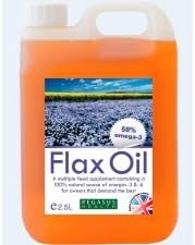 Pegasus Flax Oil for Dogs - Contains a 100% Natural Source Of Omega 3 & Omega 6 - 1 Litre