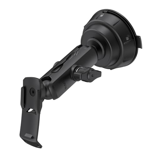 Spine Clip de Fixation pour Garmin GPS Portable TUSITA Support Ventouse Stable