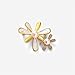 Broche Broche de Soleil Broche Femme Tempéramament Haut de Gamme Pearl Pince-Éclairage Encolure d'éclairage Fleur Corsage Accessoires Foulard de Prestige Boucle Femme Broche