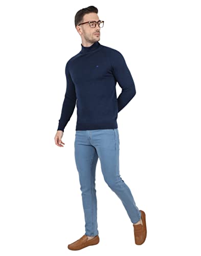 Image of Monte Carlo Men Wool High Neck Pullover Sweater