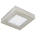 American Lighting OMNI-TW-S1-NK Omni Tunable CCT Light with 72-Inch Lead Wire and Mounting Hardware, Dimmable LED, cULus Listed, 2-5/8-Inch Diameter 120V Square Puck, 1-Pack, Nickel