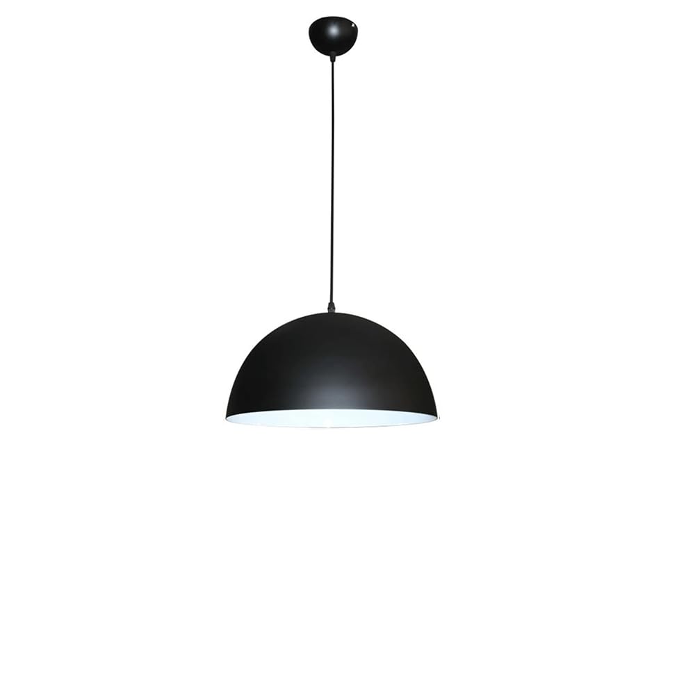LANTANB Restaurant Pendant Light Semicircle Yellow Hanging Pendant Light Bar Ceiling Hanging Lamp Industrial Color Ceiling Chandelier Lamp for Dining Room Office Hallway Foyer Bedroom