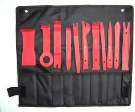 Prylon 11Pc Auto Trim Door Panel Window Molding Upholstery Clip Removal Tool Kit