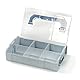 L-BOXX Mini Deckel Transparent lichtgrau/schwarz
