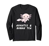 Photo Gallery axolotls & bubble tea kawaii anime pastello goth estetica maglia a manica Photo Gallery axolotls & bubble tea kawaii anime pastello goth estetica maglia a manica