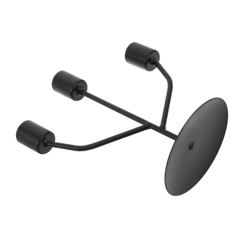 VALICLUD Metal Vintage Candelabra Candle Holder for Wedding Table Centerpiece Elegant Iron Candle Stand for Birthday Party Christmas and Home Decor Indoor Outdoor Use