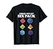 Check Out My Six Pack, RPG Dice T-Shirt
