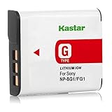 Kastar NP-BG1 Battery Replacement for Sony DSC-H10 DSC-HX5 DSC-HX7 DSC-HX9 DSC-HX10 DSC-N1 DSC-N2 DSC-T100 DSC-T20 DSC-W100 DSC-W200 DSC-W300 DSC-W70 DSC-W80 DSC-W90 DSC-WX1 DSC-WX10
