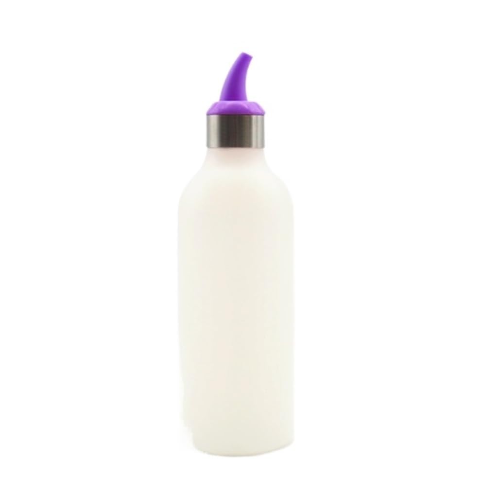 Butelka Ściskania 450ml Plastikowa, Przezroczysta, Łatwa Do Wyciskania Butelka Z Dozownikiem Przypraw BBQ Kuchnia Silikonowa Naczynia Obiadowe(A)
