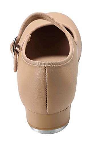 Image of Linodes Unisex PU Leather Easy Strap Tap Shoe Dance Shoes for Women and Men's Dance Shoes-608