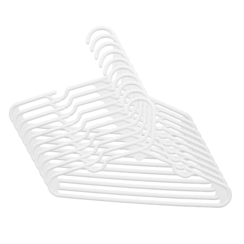 Perchas Bebe Terciopelo con Pinzas Marca KICHOUSE