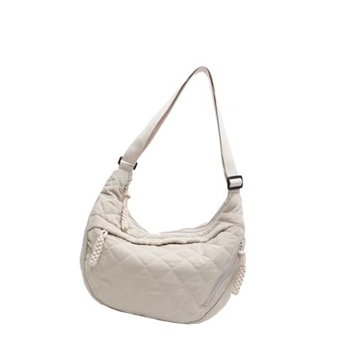 Greabuy Bolsos de hombro para mujer, bolso de hombro de lona para mujer, bolso cruzado retro con correa ajustable, bolso de mano con múltiples bolsillos, asa superior, bolsa de trabajo, bolsa de