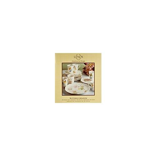 Image of Lenox Butterfly Meadow Porcelain 18-Piece Dinnerware Set for 6