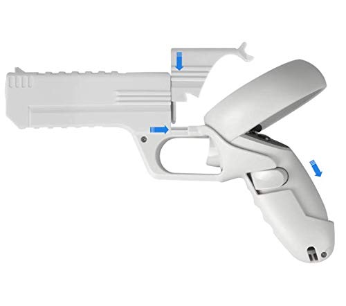 Handvat voor Oculus Quest 2-controller, Oculus Quest 2-controllershouder, spelervaring voor VR-schietspel vergroten… - Image 5