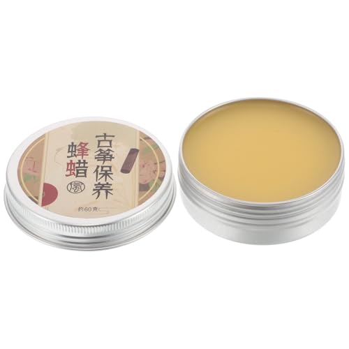 ifundom Beeswax Polish for Musical Instruments Oil for Guzheng Erhu Guitar Wood Furniture Deeply Hydrating Restoring Beeswax Cleaner for Instrument